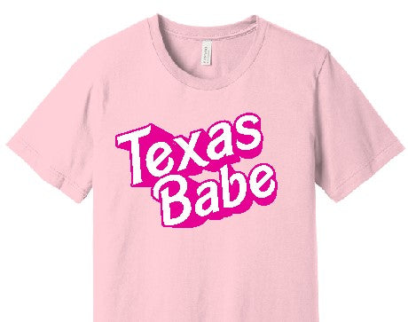 Texas Babe Bella Canvas Tee image 0