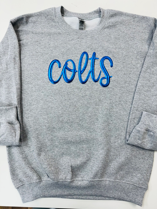 Colts Metallic Sweatshirt image 0