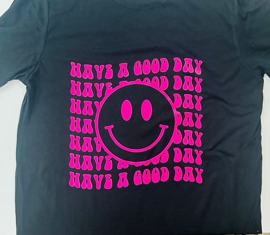 Smiles Only Bella+Canvas Tee image 1