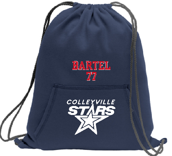 CV Stars Baseball Fleece Cinch Bag image 0