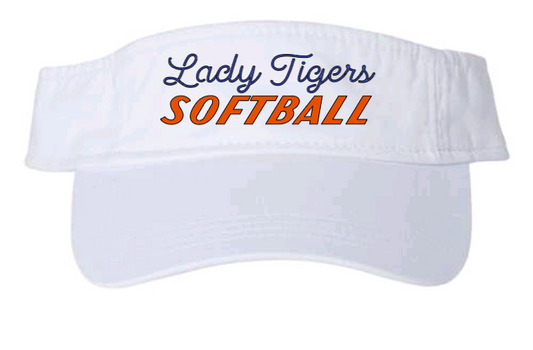 Lady Tigers Softball Visor image 0