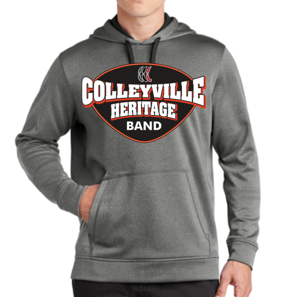 CHHS Gray Band Shield Hoodie image 0