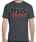 Tejas Volleyball Roster T Shirt image 0