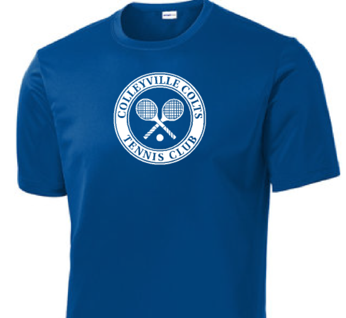 CMS Tennis Unisex Dri Fit Short Sleeve image 0