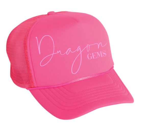 SCRIPT EMBROIDERED FOAM CAP image 2