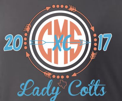 CMS XC Girls Long Sleeve Performance Tee image 1