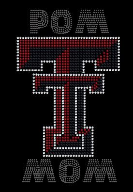 Pom Mom Rhinestone T-Shirt image 0