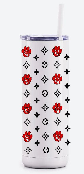 CHHS 20 oz. Metal Tumbler w/Straw image 0