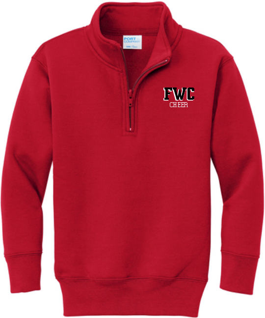FWC Cheer Fleece Qtr Zip Pullover image 0