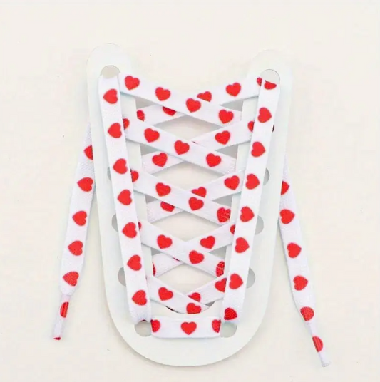 Heart Pattern Shoelaces image 0