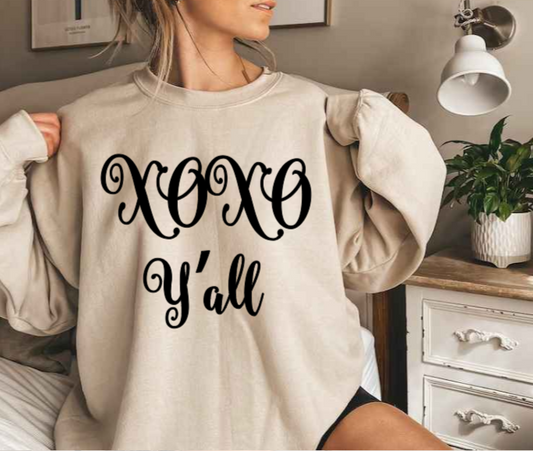 XOXO Y'ALL Sweatshirt image 1