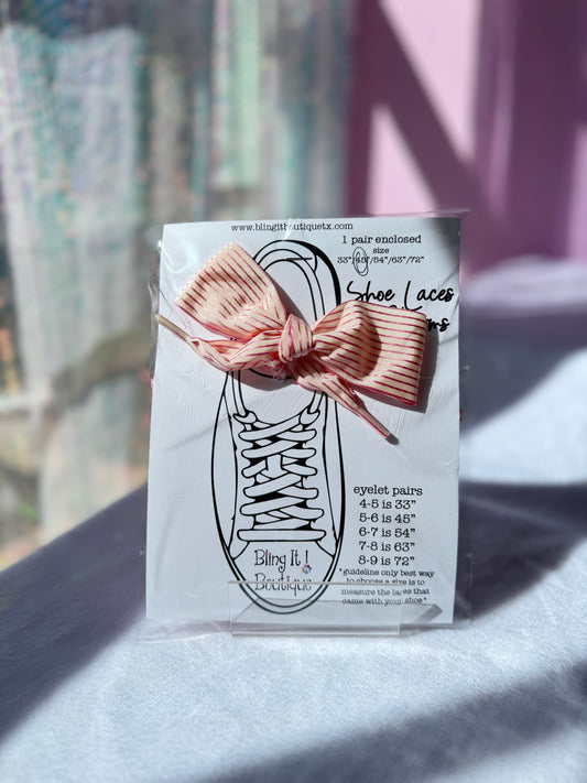 STRIPED SHOELACES image 0