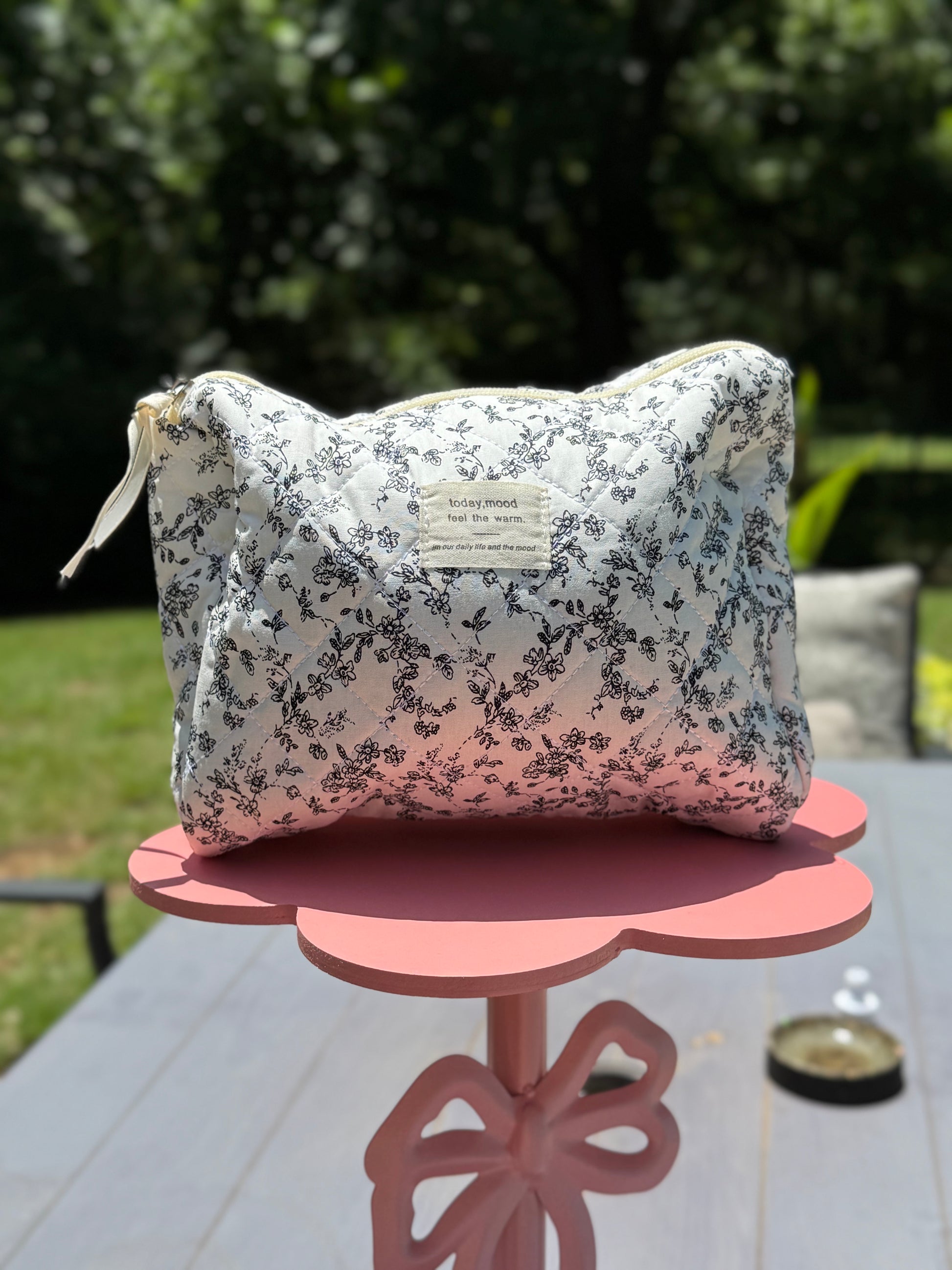 Floral Makeup Bag image 0