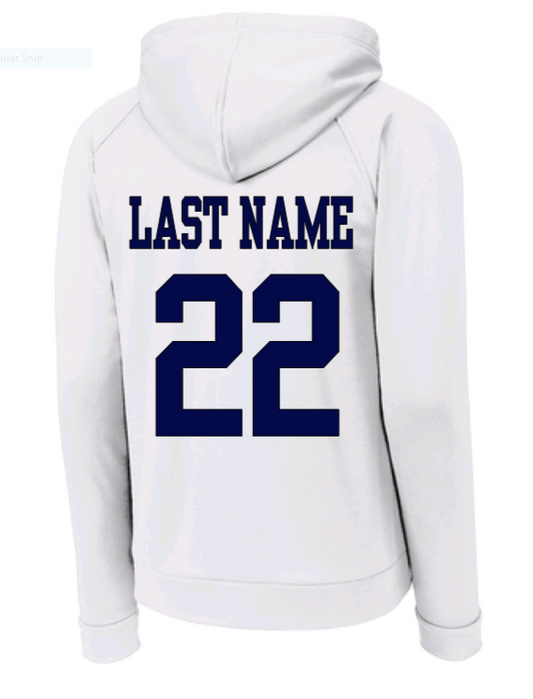 Lady Tigers Fleece/Dri Fit Pullover Hoodie image 1