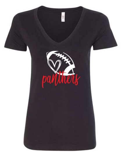 CHHS FB Ladies Fitted V-Neck image 0