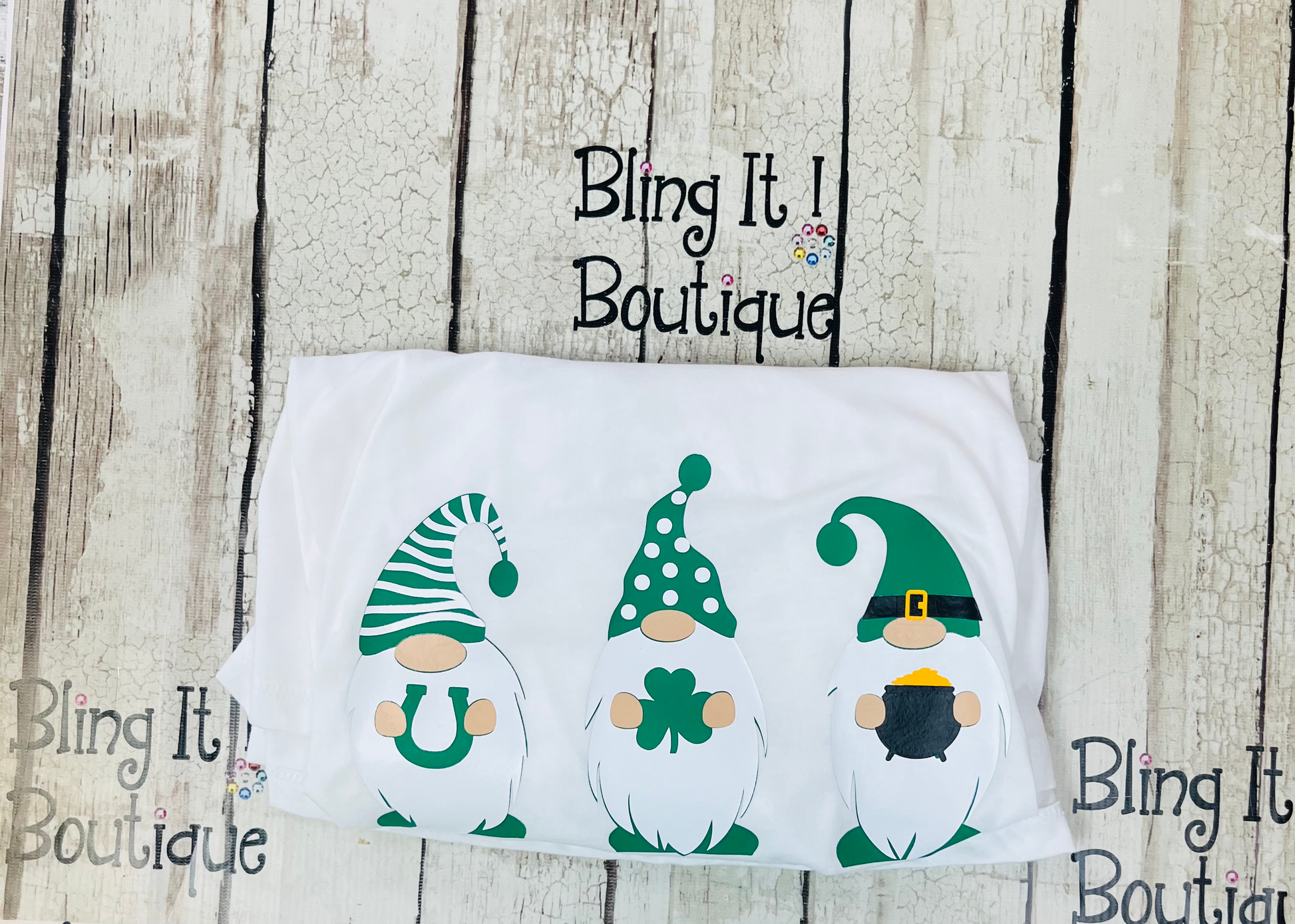 St. Patty's gnome Tee image 0