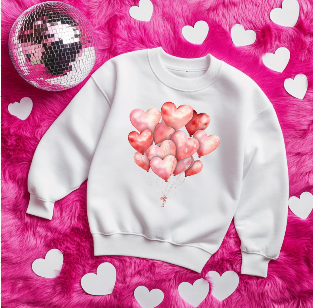 Balloon Heart Sweatshirt image 0