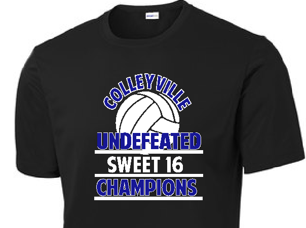 CMS Volleyball Sweet 16 Dri Fit Unisex Tee image 0