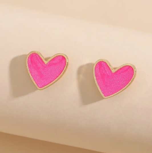 Heart Stud Earrings image 0