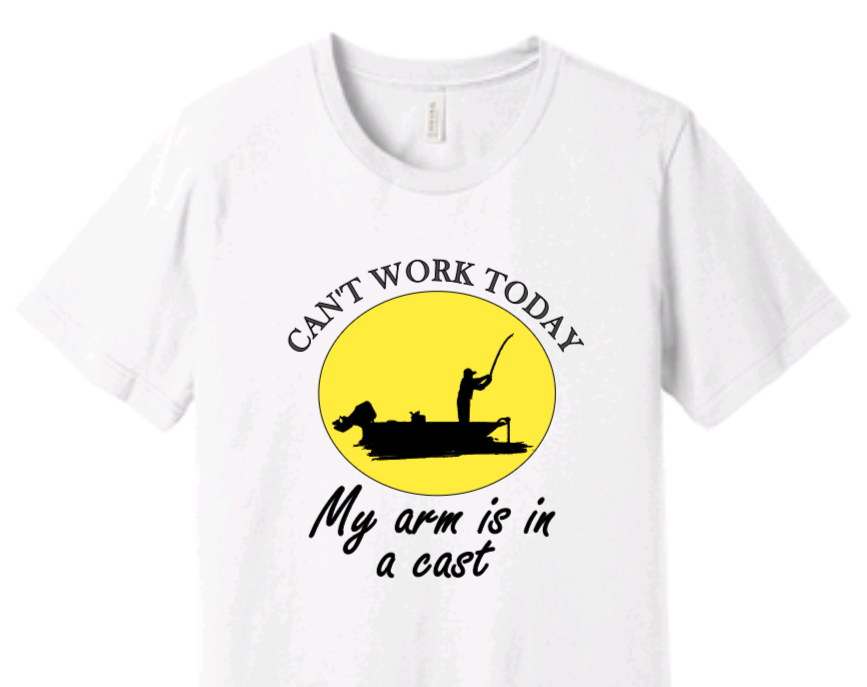 Can't Work Today Gildan Tee image 0