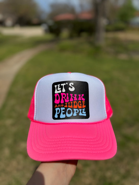 LET'S DRINK CAP image 1