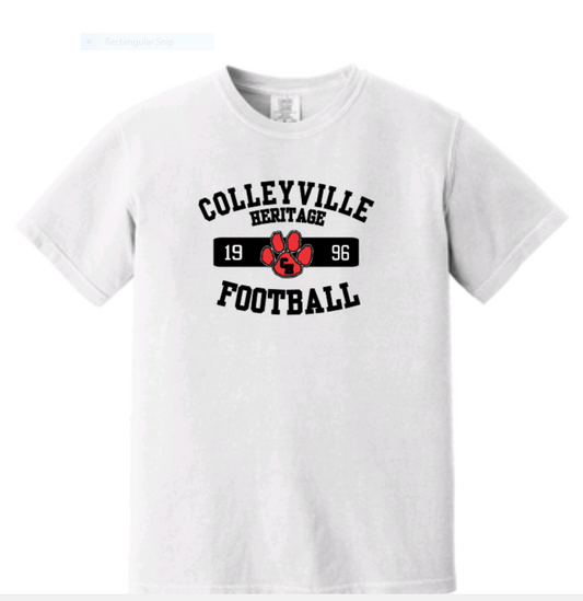 CHHS Comfort Colors Retro Football Tee image 0