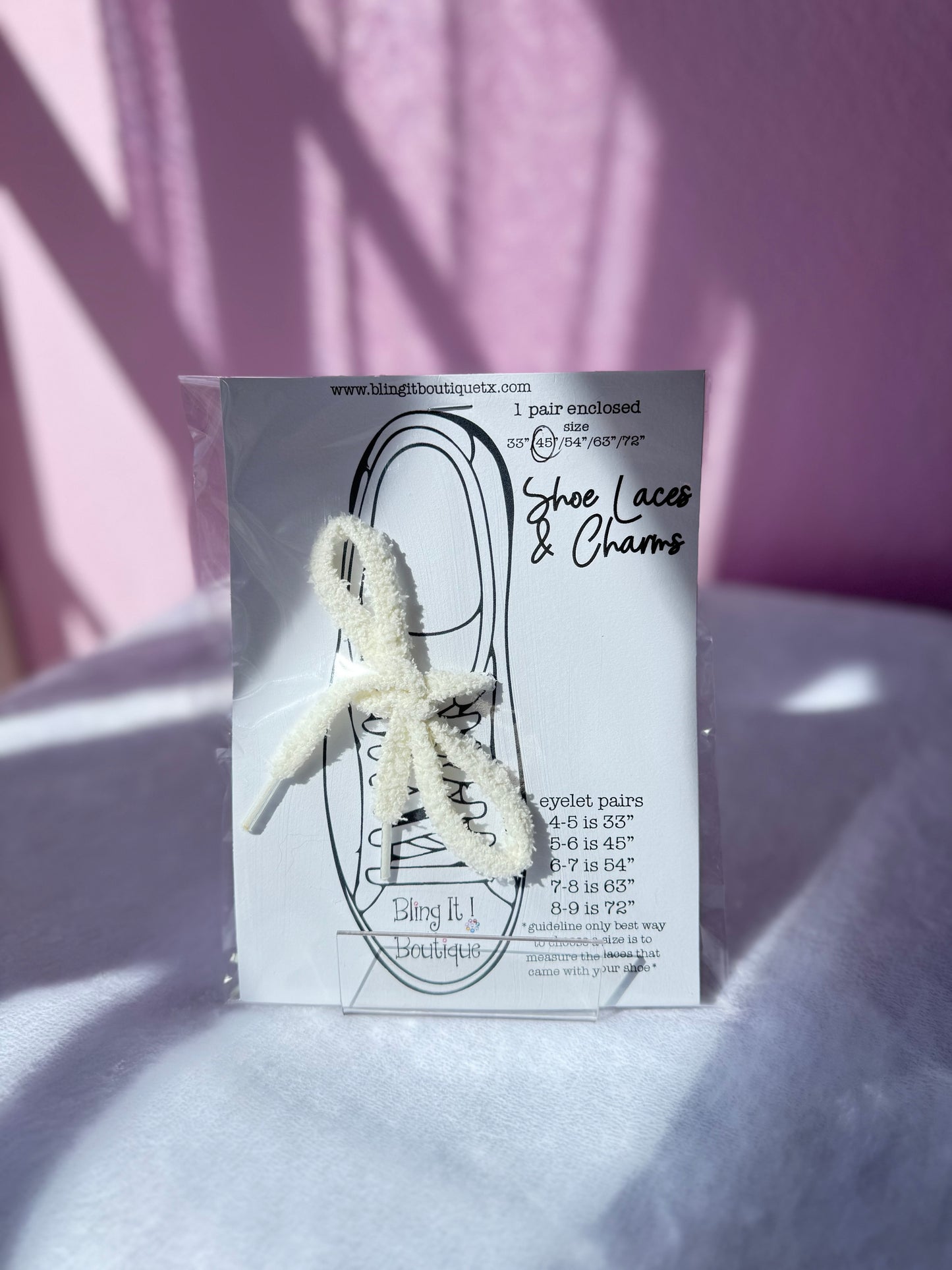 FUZZY SHOELACES image 1