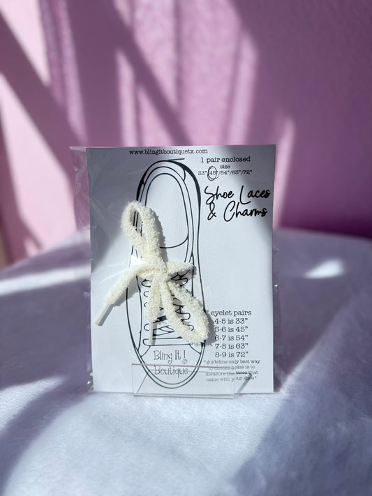 FUZZY SHOELACES image 1