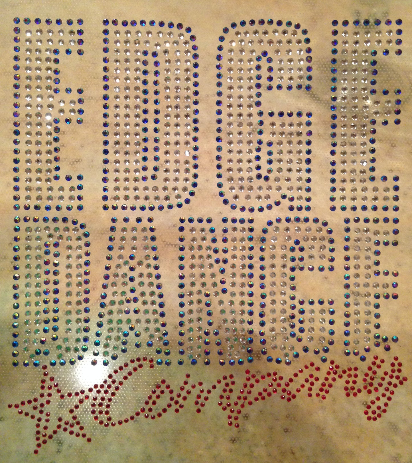 Edge Rhinestone Car Decal image 0