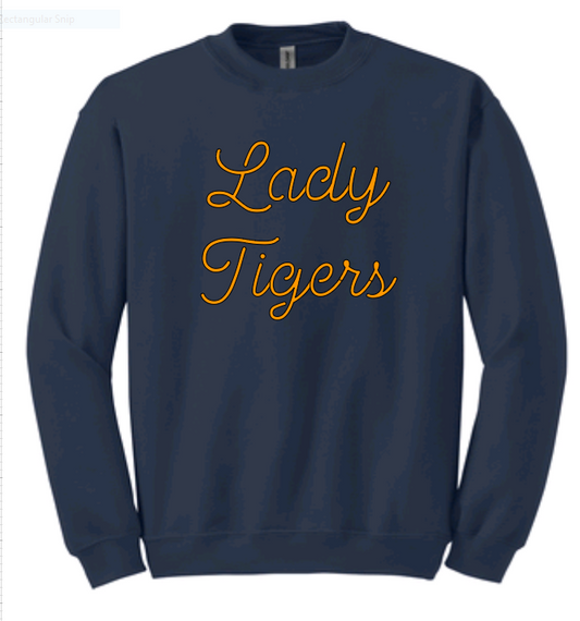 Lady Tigers Script Sweatshirt image 0