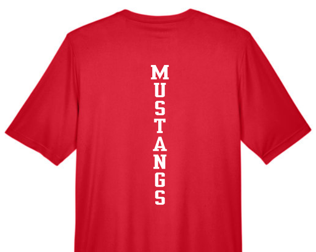 Men's Red Dri Fit Tee image 1