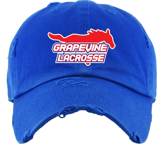 GHS LAX Ladies Distressed Trucker Cap image 0