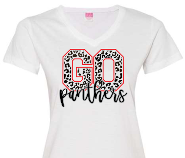 CHHS CHVB Go Panthers V-Neck image 0