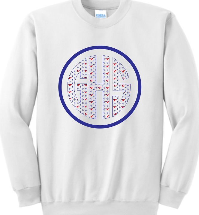GHS Cheer Unisex Monogram Sweatshirt image 0