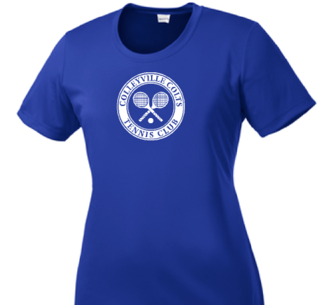 CMS Tennis Ladies Dri Fit Scoop Neck image 0