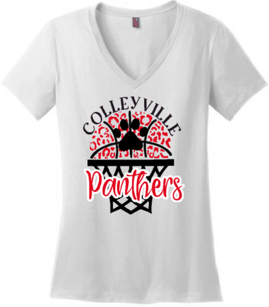 CHHS Basketball V-Neck Hoop image 0