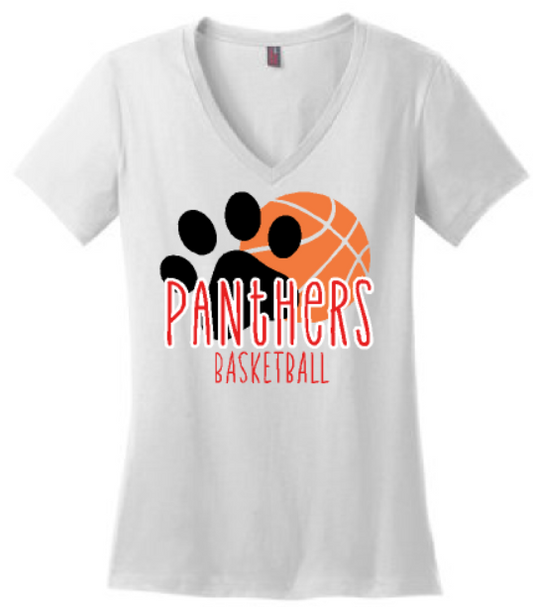 CHHS Basketball V-Neck Paw image 0