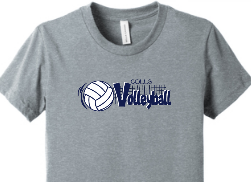 COLLS Volleyball Bella Canvas Tee image 0