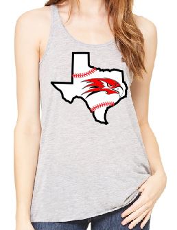 Redhawks Baseball Racer Tank image 0