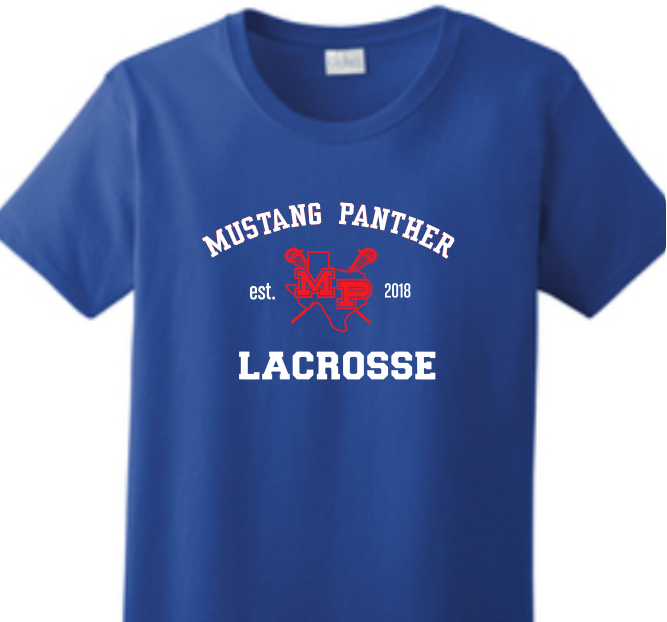 MP LAX Blue Ladies Tee image 0