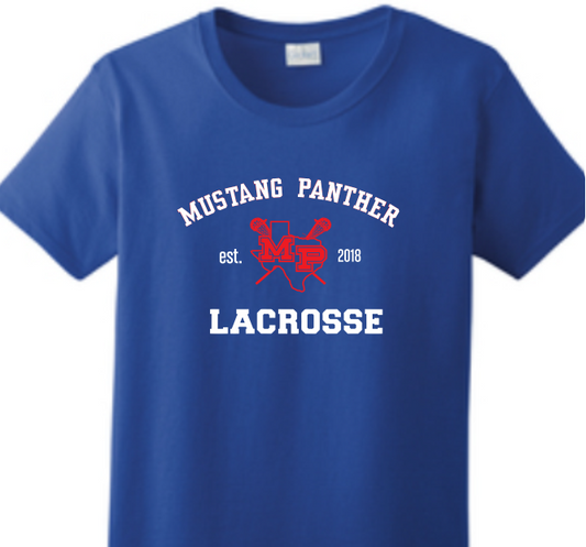 MP LAX Blue Ladies Tee image 0