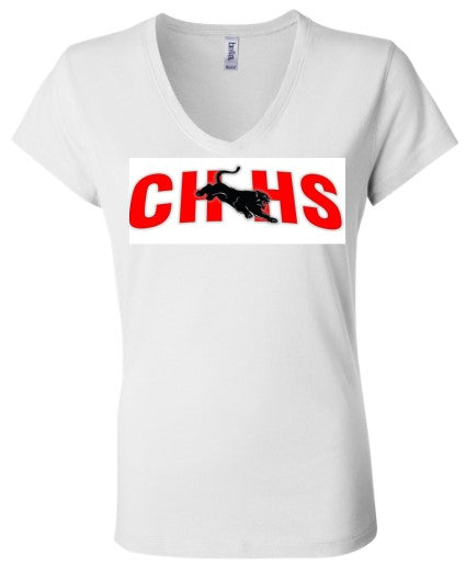 CHHS Ladies V-Neck Fitted image 0