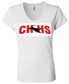 CHHS Ladies V-Neck Fitted image 0