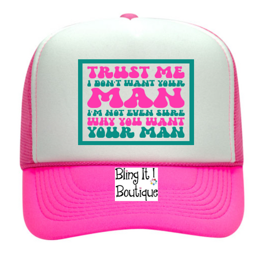 I DON'T WANT YOUR MAN CAP image 0