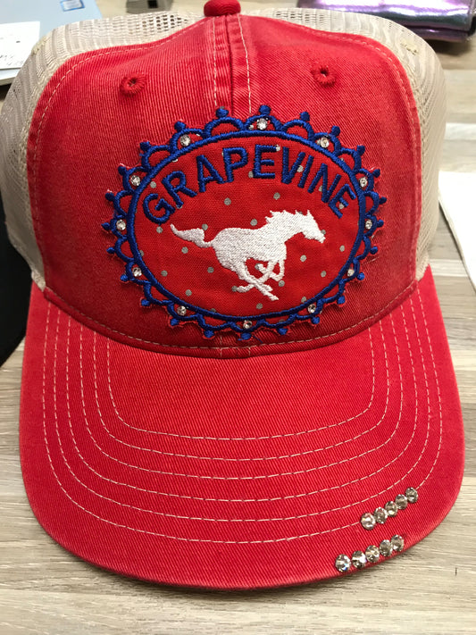 Grapevine Mustangs Hat image 0