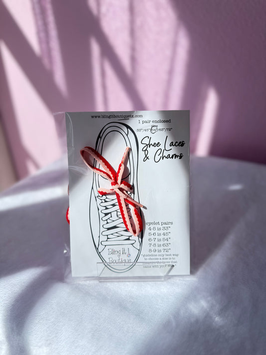 TWO COLOR SHOELACES image 0