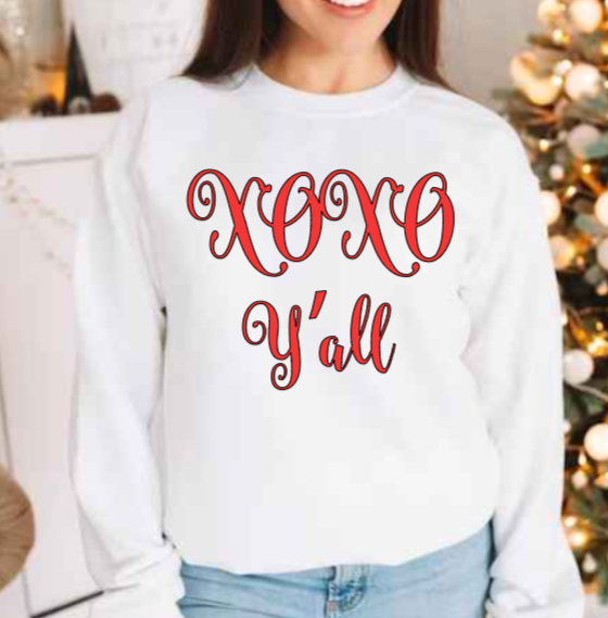 XOXO Y'ALL Sweatshirt image 4