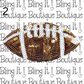 SEQUIN FOOTBALL PATCH image 1