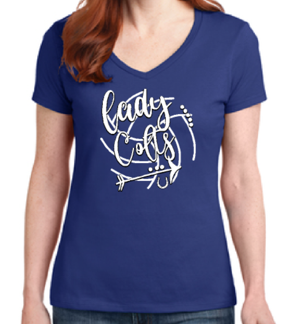 CMS Volleyball Ladies V Neck image 0