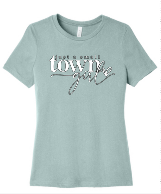 Just a Small Town Girl Bella+Canvas Tee image 1